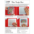 jags-mumbai Transfer Sheets Jags Water Transfer Sheet Colorful Paisley