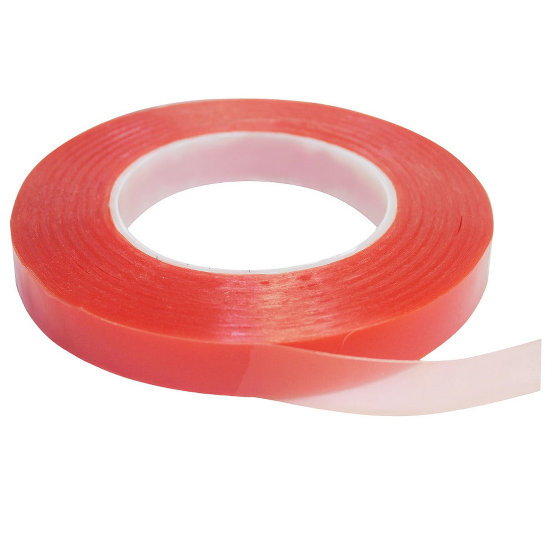 jags-mumbai Two way tape Double Sided Tape | Red | 2/3 Inch | 18mm | 50mtr