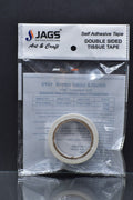 jags-mumbai Two way tape Double Sided Tissue Tape 5 M long 18MM wide