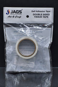 jags-mumbai Two way tape Double Sided Tissue Tape 5 M long 24MM wide