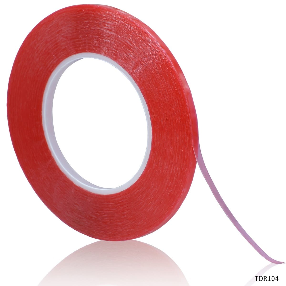 jags-mumbai Two way tape Tape Double Sided Red 4mm 50mtr