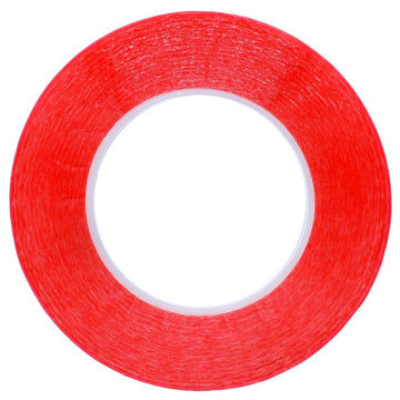 Tape Double Sided Red 4mm 50mtr