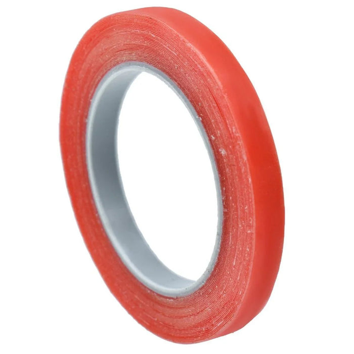 Tape Double Sided Red 5Mtr 6mm
