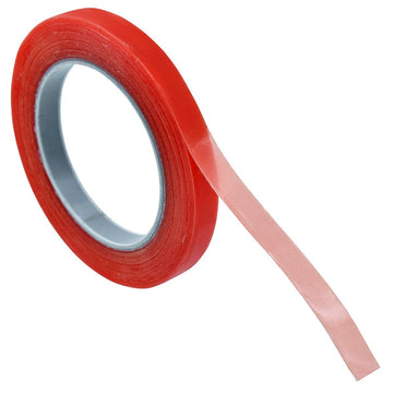 Tape Double Sided Red 5Mtr 6mm