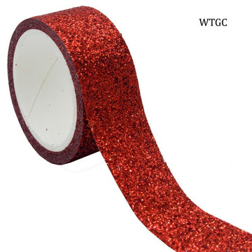jags-mumbai Washi Tape Colorful Glitter Washi Tape Collection(60Pcs)