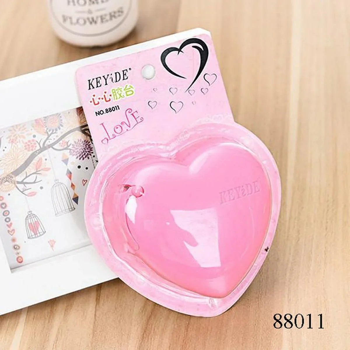 Pastel Kawaii Tape dispensers & washi tape dispenser Heart Shape
