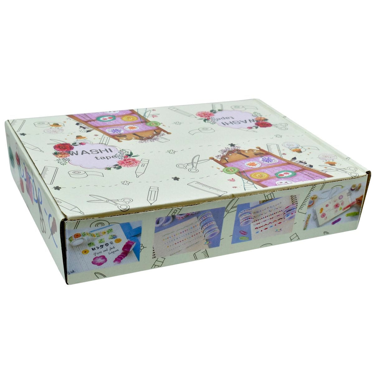 jags-mumbai Washi Tape Washi Tape 1.5CM*3M (60Pcs Box)