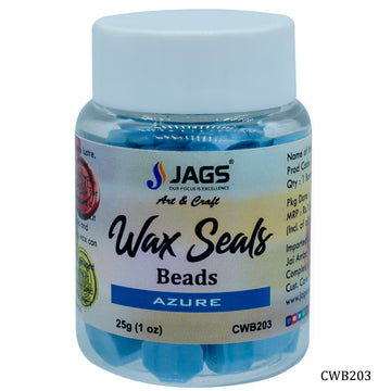 Craft Wax Seals Beads 25Gsm Azure