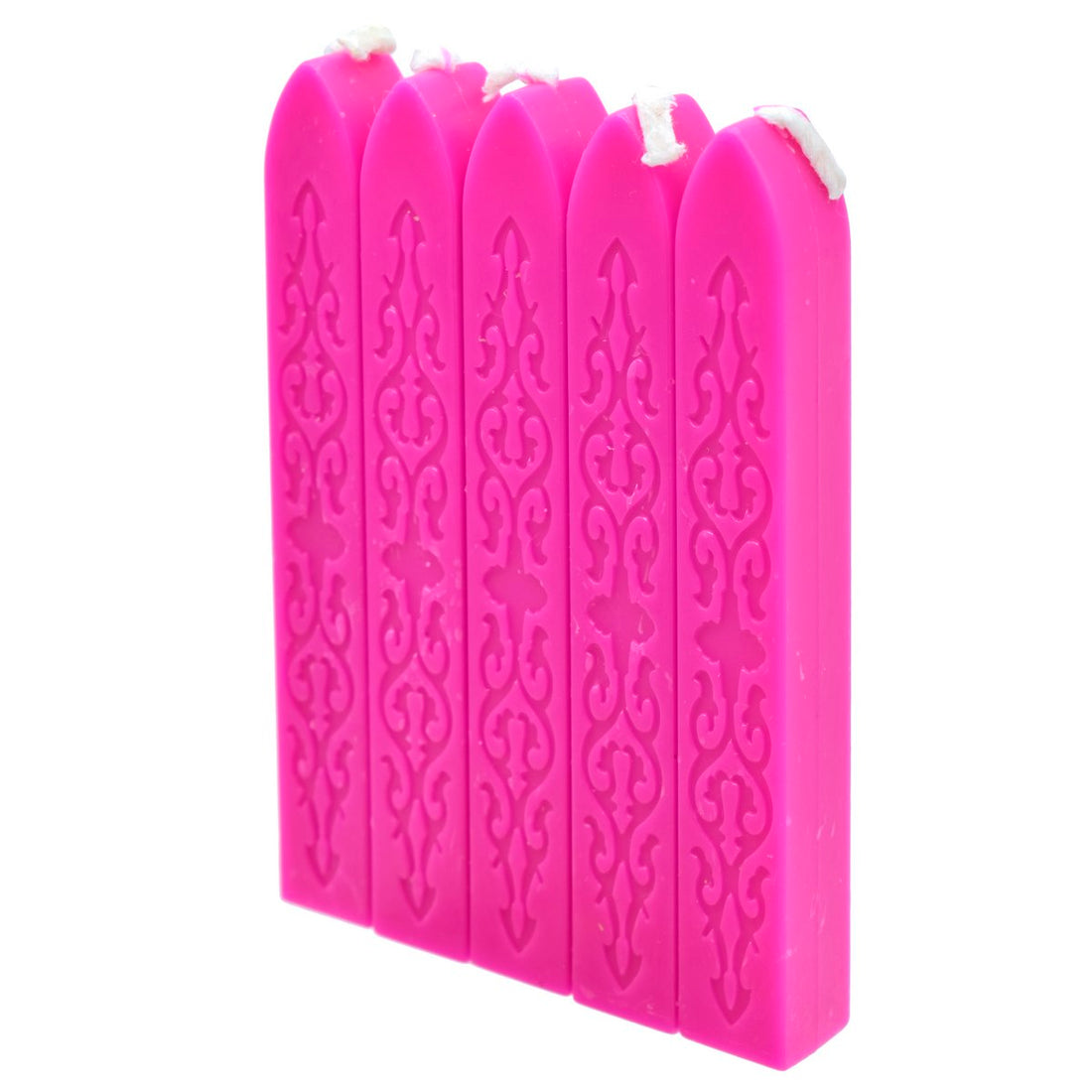 jags-mumbai Wax Stamp & Sealing Craft Wax Stick 5 Pics Pack Pink CWS-PK