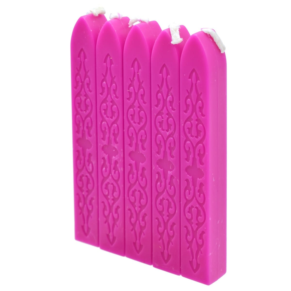 jags-mumbai Wax Stamp & Sealing Craft Wax Stick 5 Pics Pack Pink CWS-PK