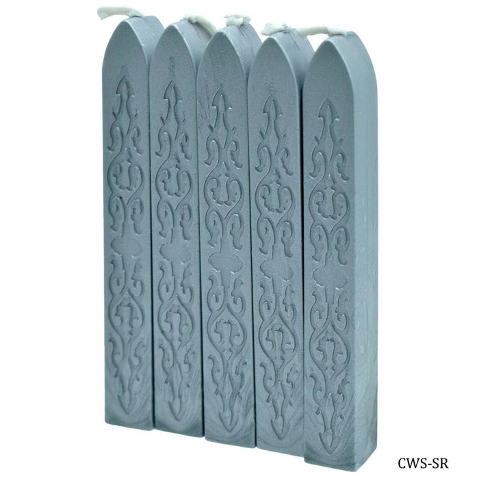 Craft Wax Stick 5 Pics Pack Silver CWS-SR