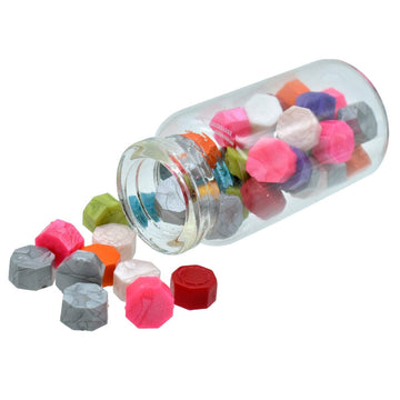 Multi Colour Wax Beads Bottle