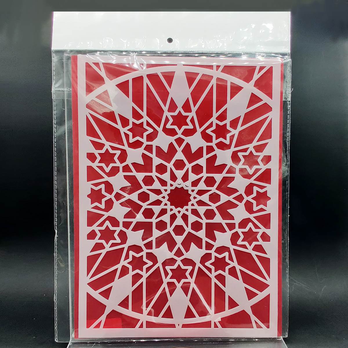 jags-mumbai White, notice,Slate board Stencil Plastic A4 Net Design