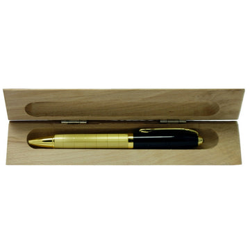 Wooden Single Pen Empty Box for Classic and Elegant Storage