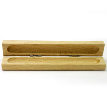 Wooden Single Pen Empty Box for Classic and Elegant Storage