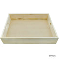 jags-mumbai Wooden & Plastic Box Pine Wood tray for gift hampers