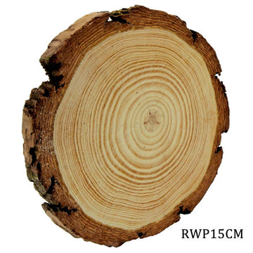 Round Wood Plate 14CM TO 15CM 1.5CM RWP15CM