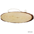 jags-mumbai Wooden Slice Oval Wooden Plate(XXXL)