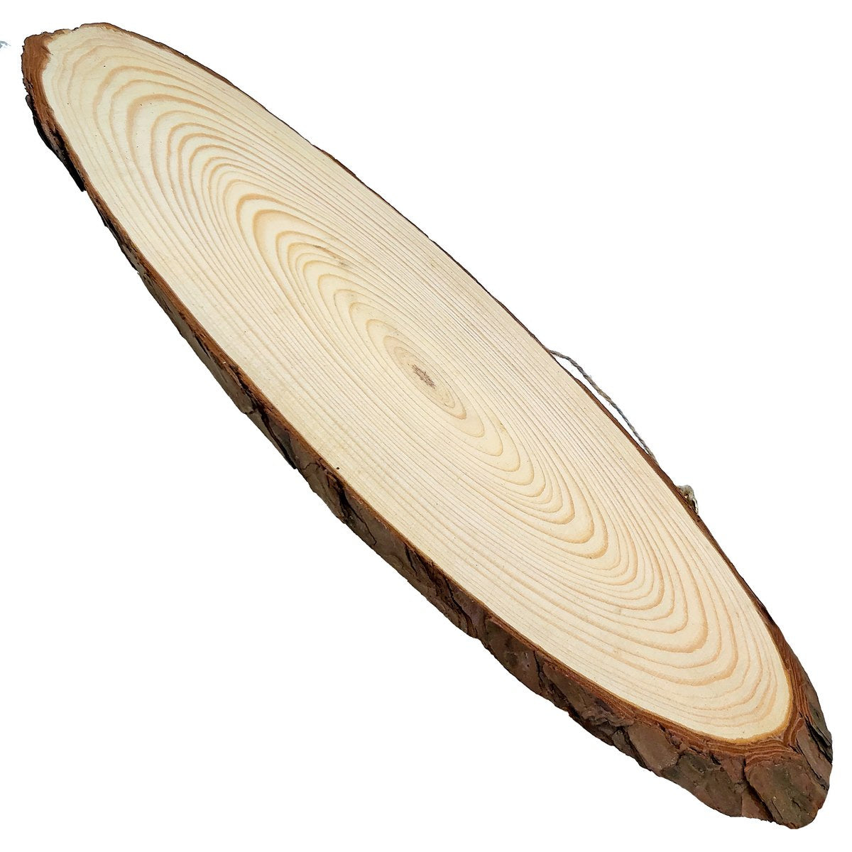 jags-mumbai Wooden Slice Oval Wooden Plate(XXXL)