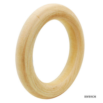 Round Wooden Ring 9cm