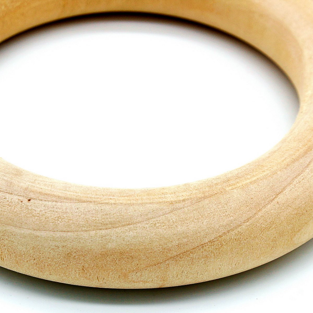 jags-mumbai Wooden Slice Round Wooden Ring 9cm