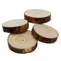 jags-mumbai Wooden Slice Wooden plate for painting and DIY -2 cms ( pack of 4 )