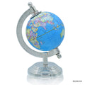 jags-mumbai World Globe World Globe Educational Blue Silver Base 3 Inch