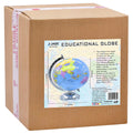 jags-mumbai World Globe World Globe Educational Blue Silver Base 8 Inch