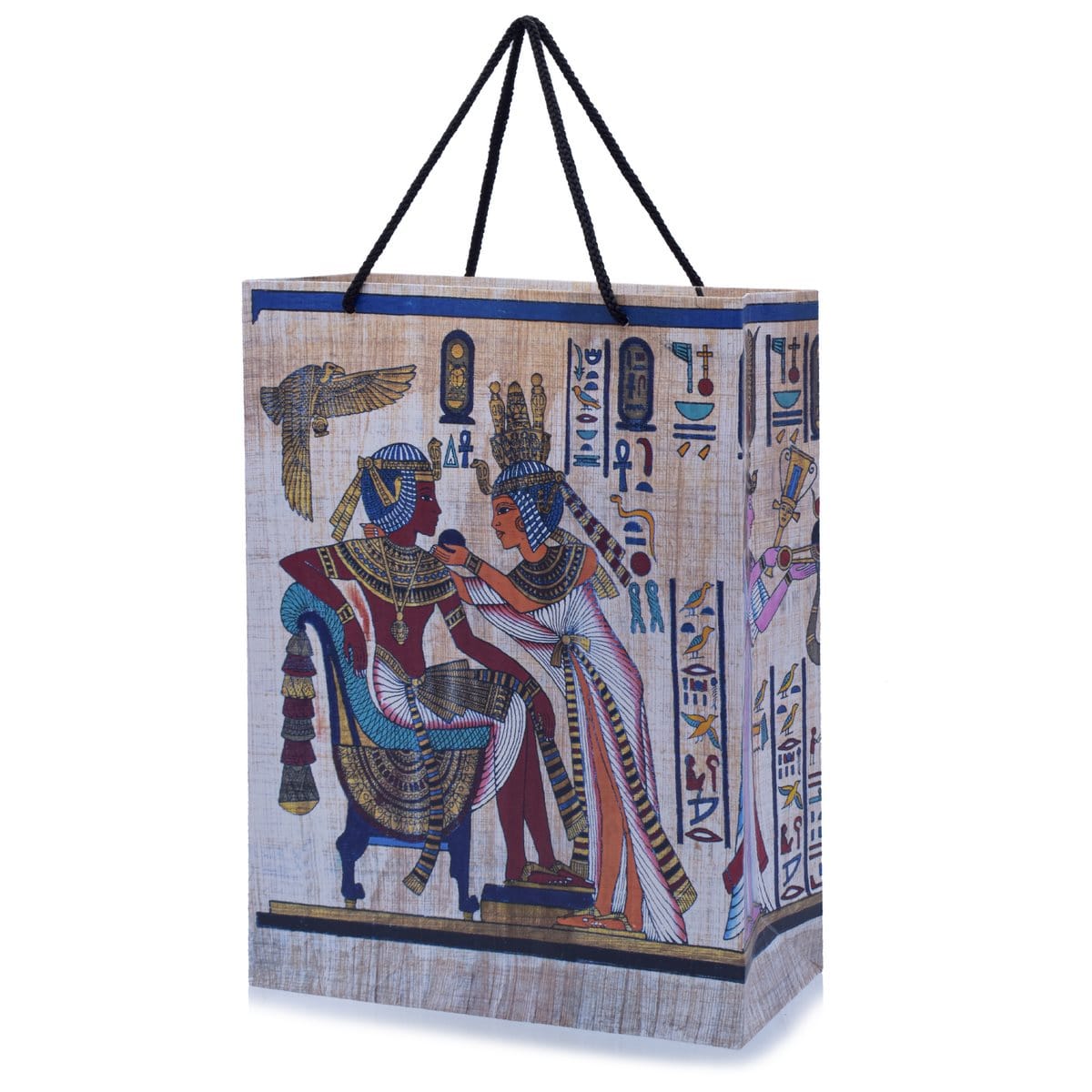 jags-mumbai Bag Jags Paper Bag Medium Egyptian painting A4 JPBM04 (PACL OF 12)