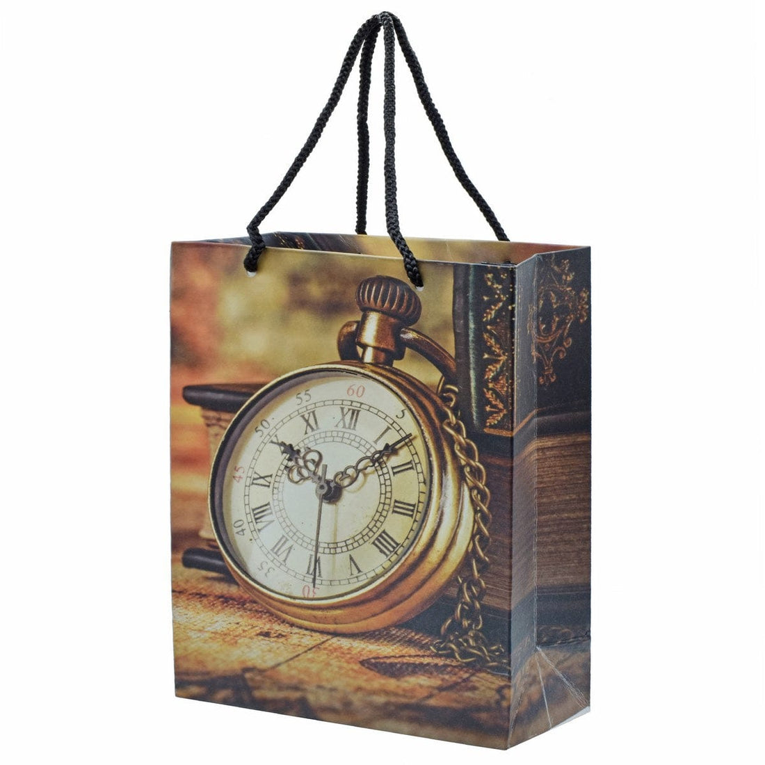 jags-mumbai Bag Jags Paper Bag Small (A5) Vintage Pocket Watch A5 JPBS01 (Contain 1 Unit2)