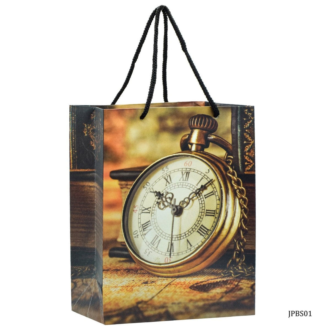 jags-mumbai Bag Jags Paper Bag Small (A5) Vintage Pocket Watch A5 JPBS01 (Contain 1 Unit2)