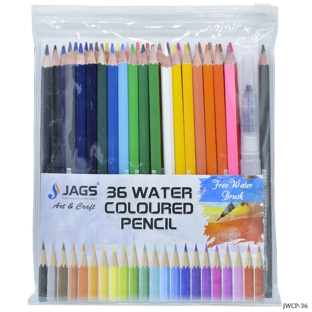 jags-mumbai Pencil Jags Water Colour Pencil | 36 Colours