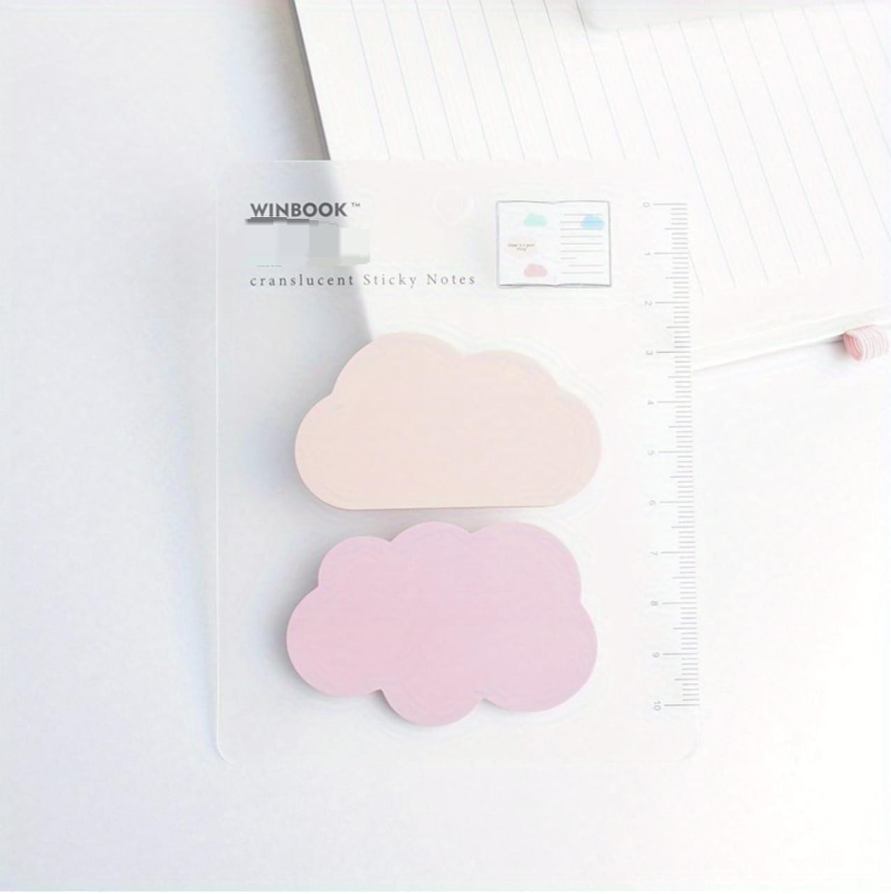 jai ambe novelties morandi sticky notes Pastel Cloud Morandi Sticky Notes for planning and organising-Assorted color