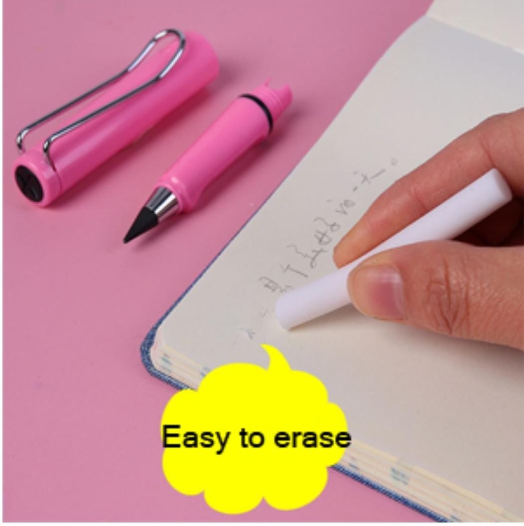 jai ambe novelties Never-Ending Pencil - Pastel Zero Dust Pencil (Pack of 1) - Perfect Return Gift Stationery