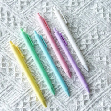 Pastel Ink pen  0.5mm Fine Point for Writing Journaling Taking Notes School Office Home- Refillable with any ink (Contain 1 Unit)