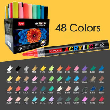 artist pens 0.4mm tip, assorted colors 18-count