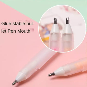 jai ambe novelties School Project Glue pen | Transparent quick drying glue | DIY Sticky Pen
