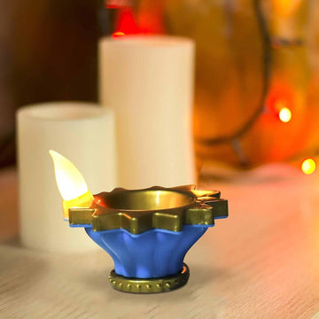 Floating Plastic LED Smokeless Candle For ganpati/ wedding/ Diwali decoartion- Contain 1 Unit PIECE