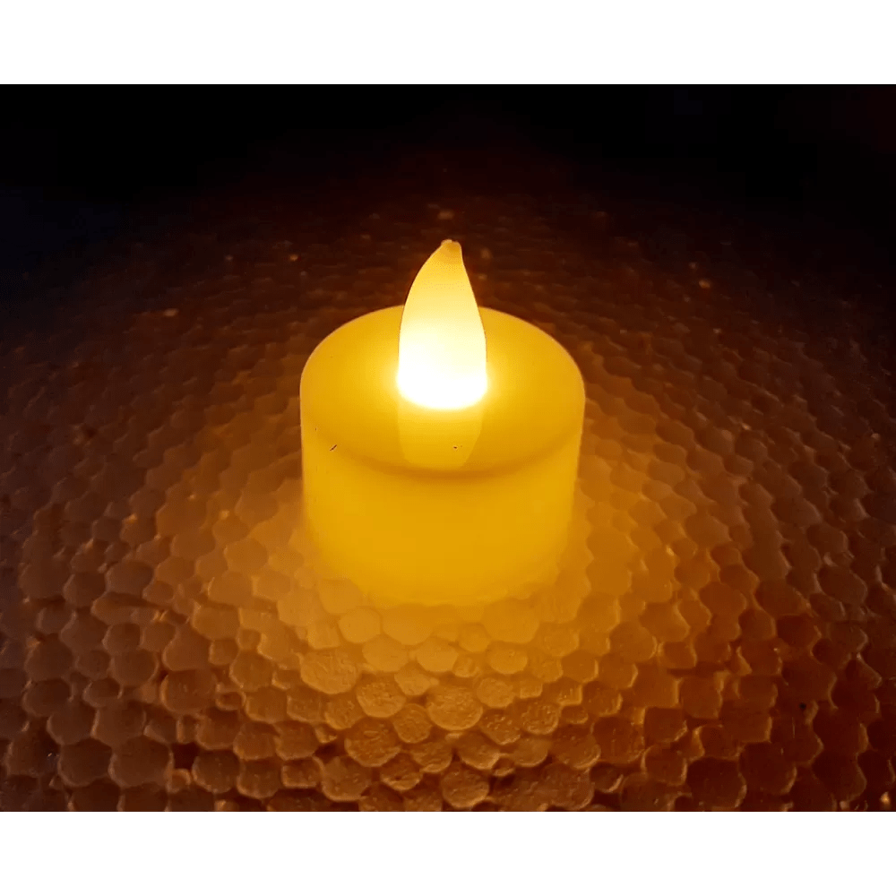 Kailash Electronics Decoration Time! Tealight (Pack of 5) with free Batteries