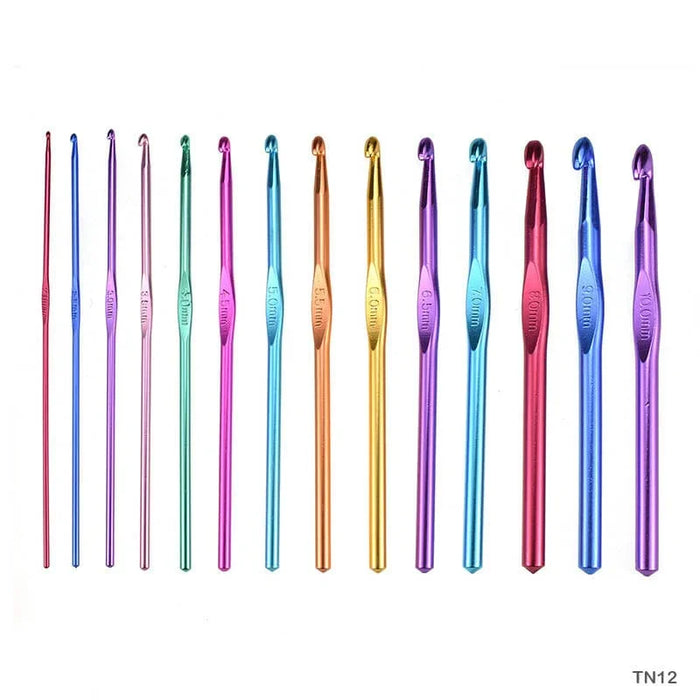 Knitting Tool Aluminium l Pack of 12 pcs