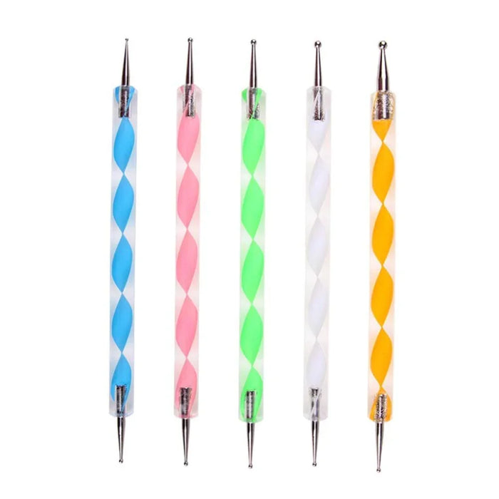 Mandala Dotting Tools with Acrylic Handles | 5-Piece Set