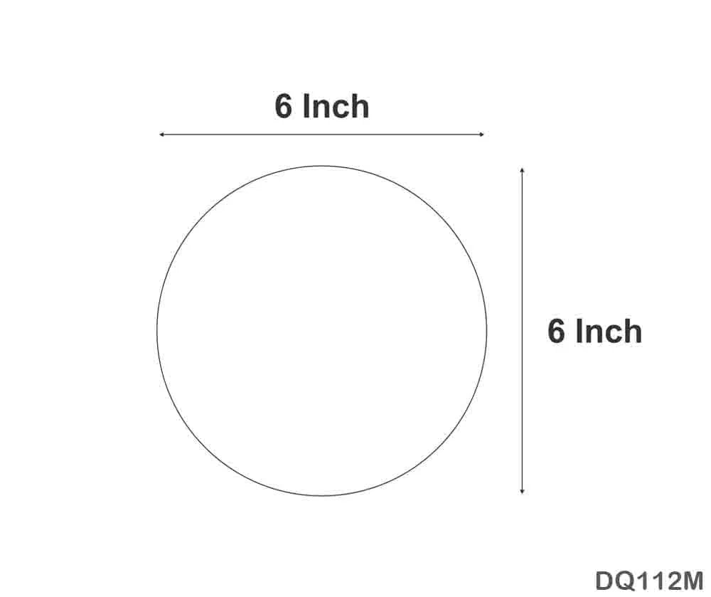 MG Traders Balloon & Party Products Dq112M Happy Birthday Round Gliter Baner