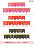 MG Traders 1 Balloon & Party Products Dq115 Happy Birthday Glitter Banner
