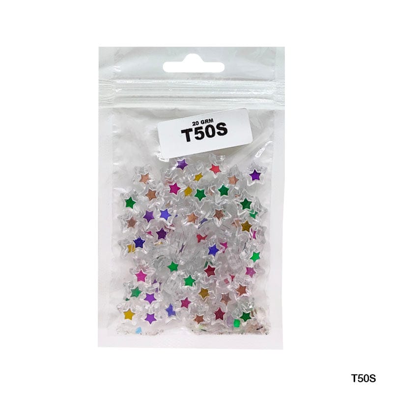 MG Traders 1 Beads Bracelet Beads Plastic 20Gm (T50S)