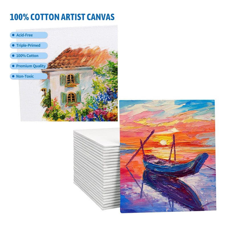 MG Traders canvas Boards Canvas Board 6"X10" (Cb6X10)