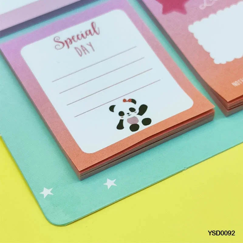 MG Traders 1 Fancy Diary Ysd0092 Planner Cartoon Print Spiral 26.5X18.8Cm