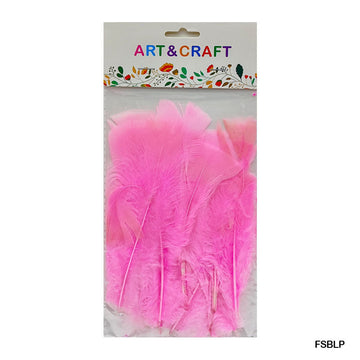 Feather Soft Big L Pink (Fsblp) (10Pcs)