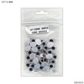 MG Traders 1 Googly Eye Googly Eye Sp Oval 10X13 (60Pc) (Go1013)