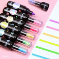 MG Traders 1 Highlighters Q1240 Highlighter 6Pc Planet Wine Bottle