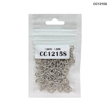 Cc1215S Chain 1.5Mtr Silver 1.2Mm